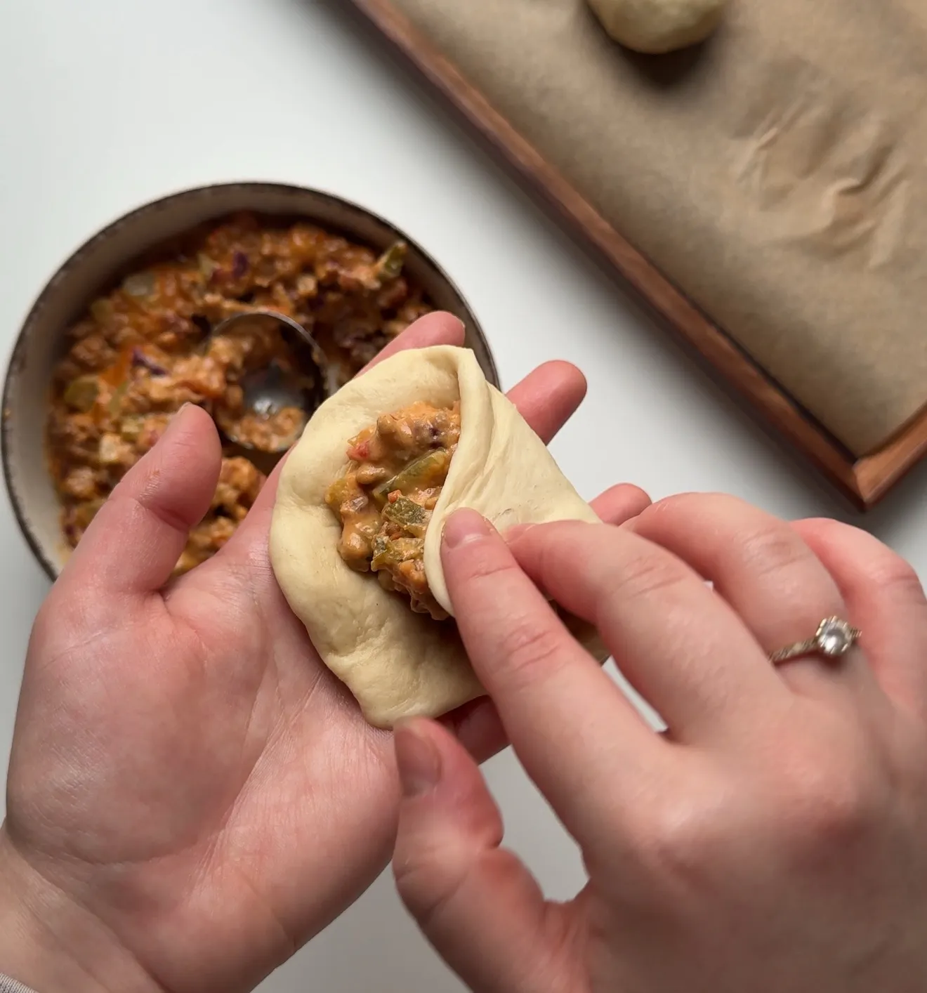Crispy Cheeseburger Croquette Breads
