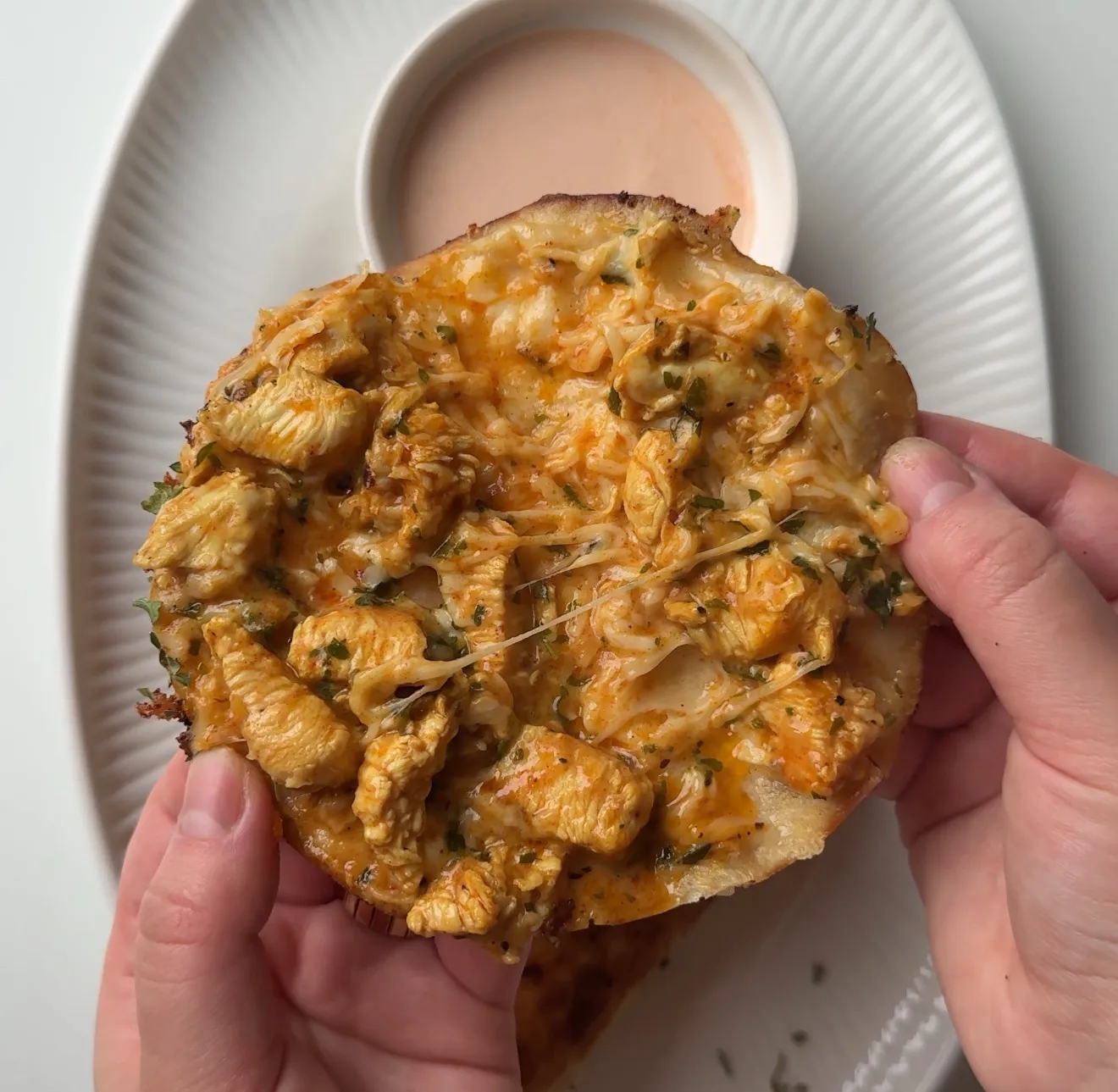 Honey Buffalo Chicken Tacos