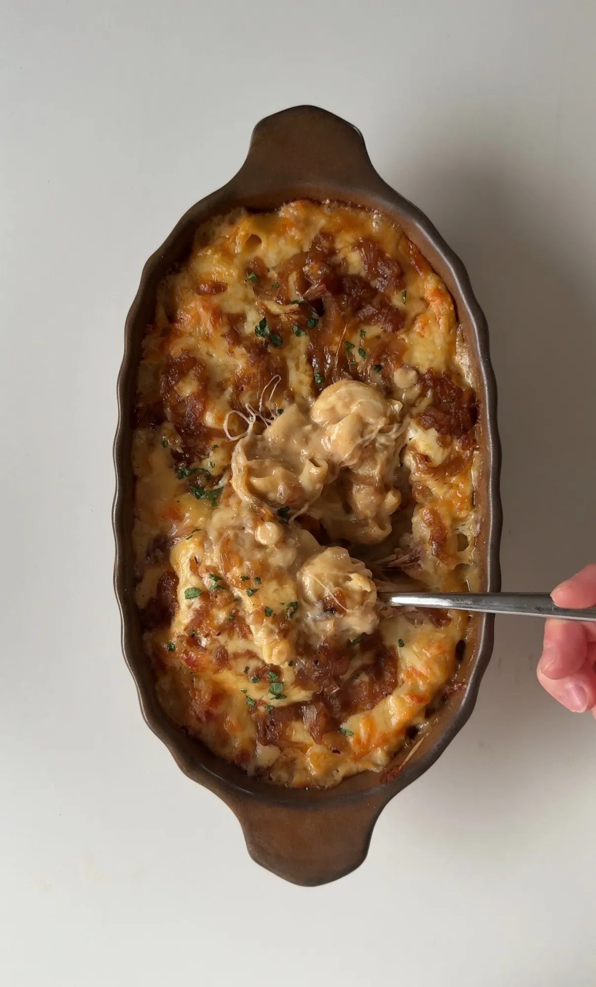 Onion Soup Mac & Cheese