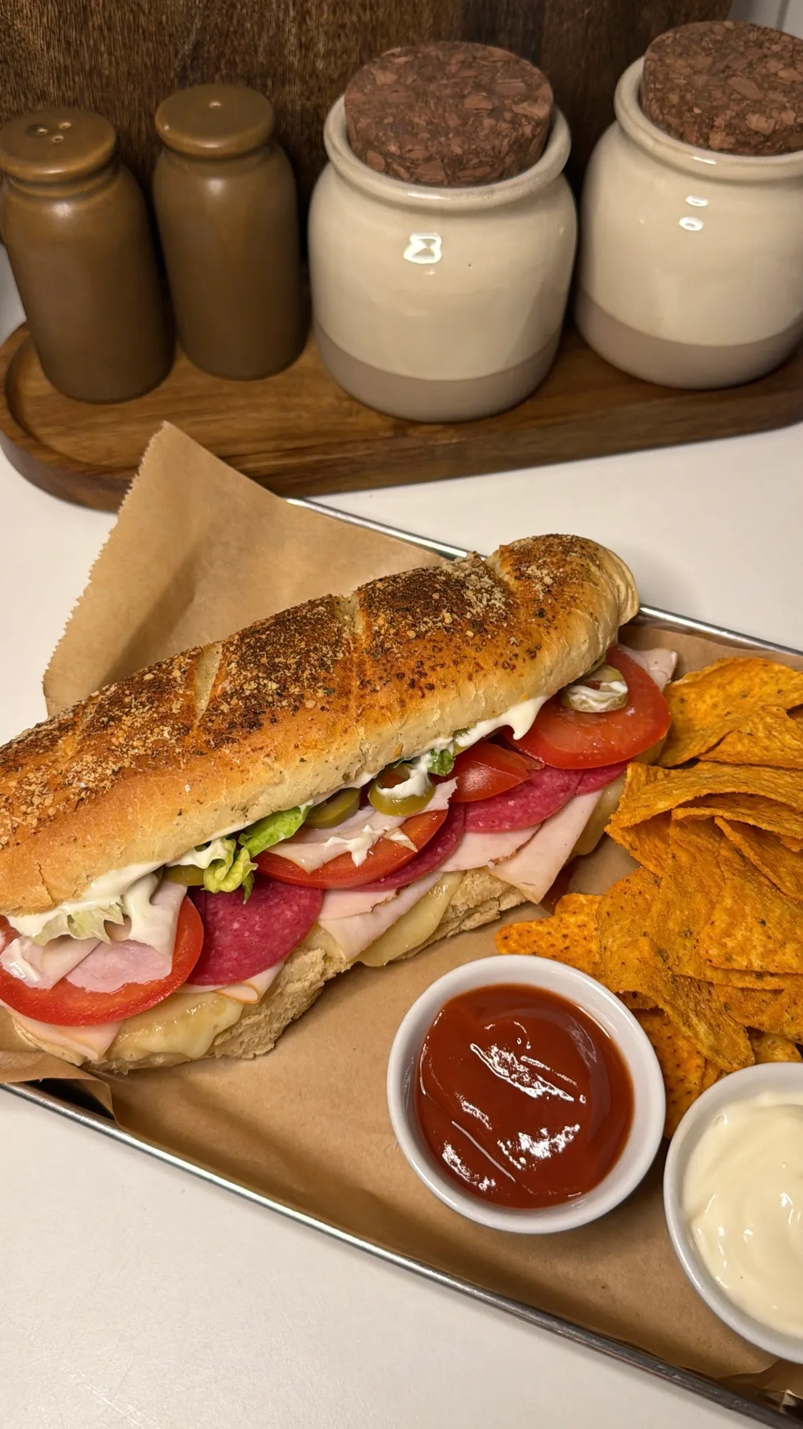  Italian Herbs and Parmesan Subway-Style Sandwich Bread