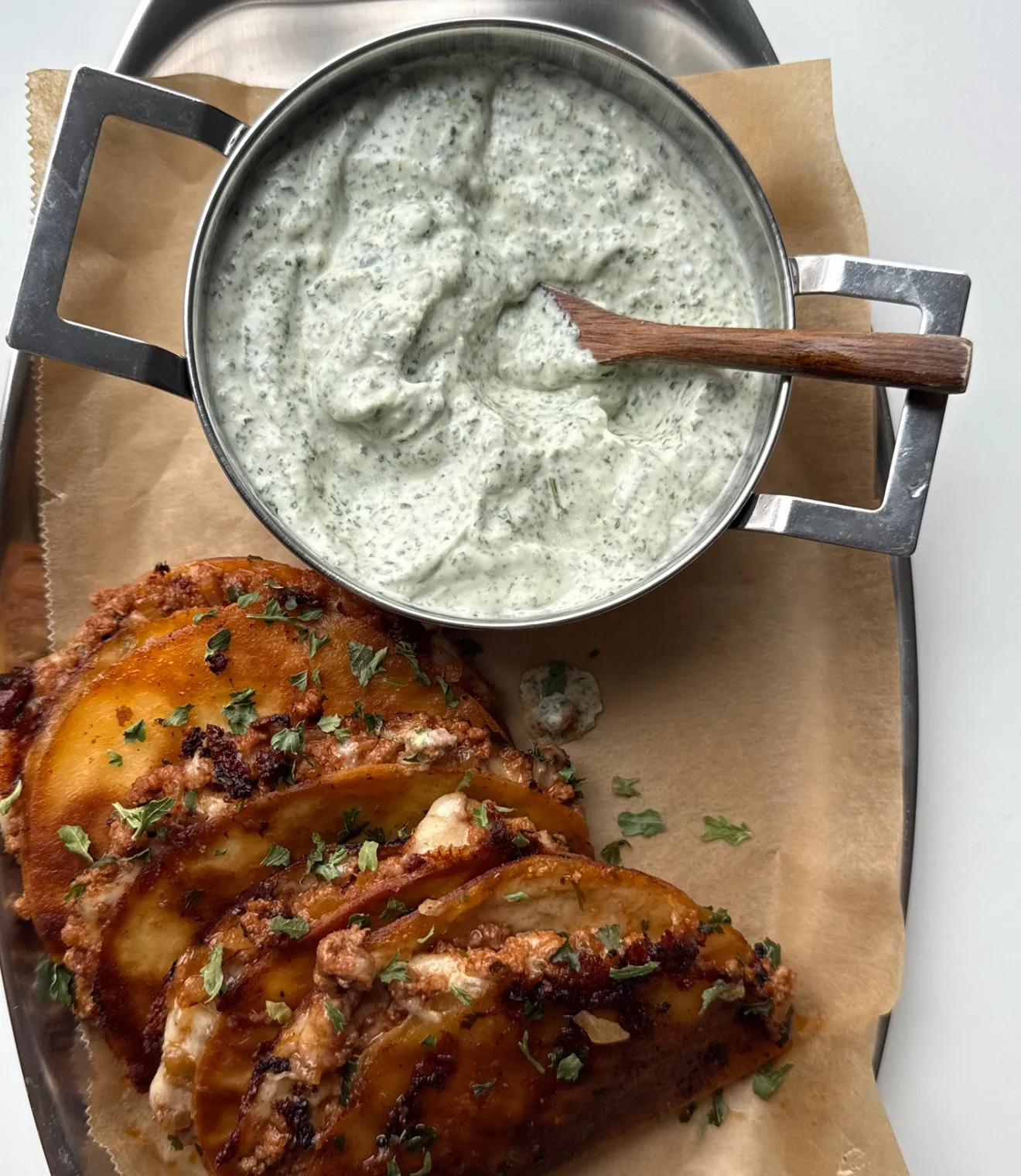 Homemade Cilantro Lime Sauce