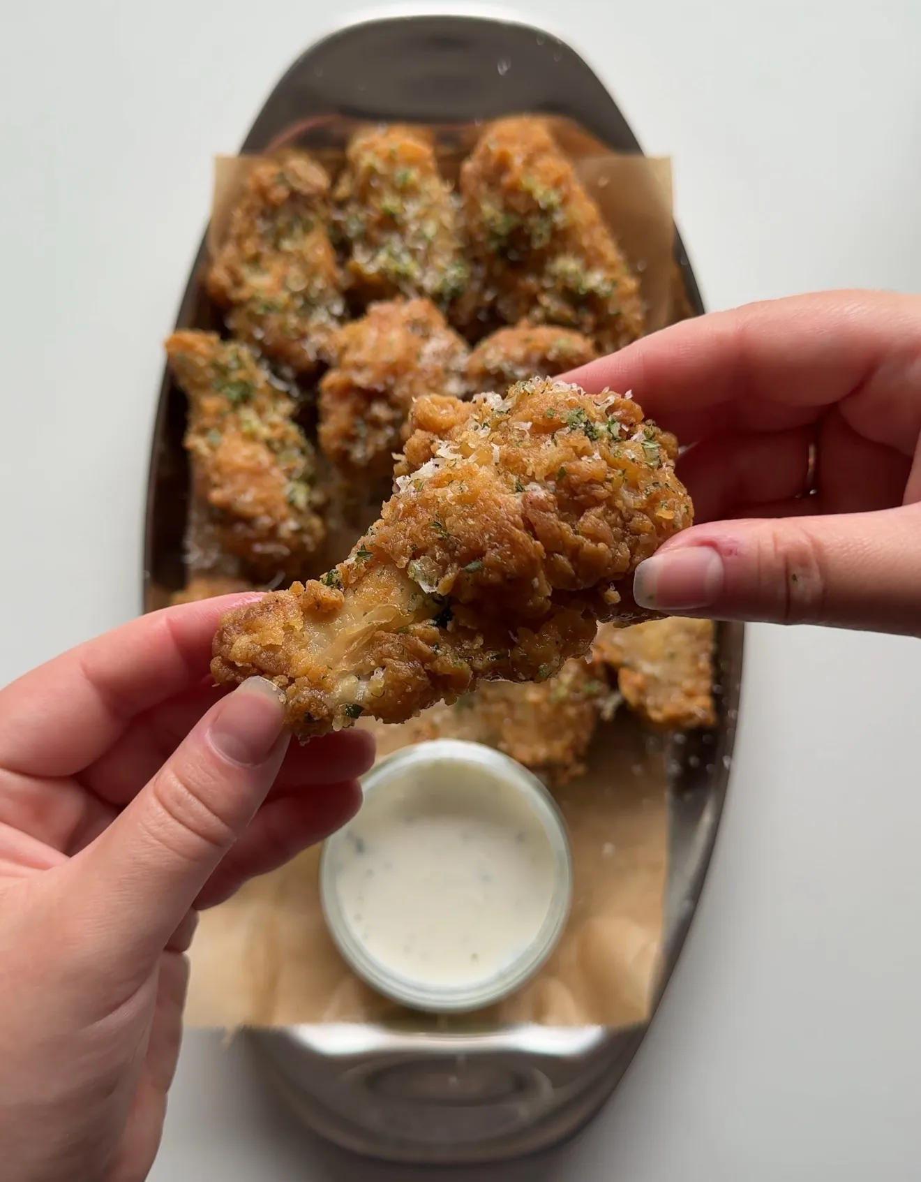 Garlic Parmesan Chicken Wings
