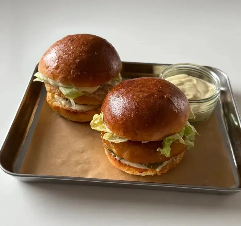 Homemade McChicken Sandwich