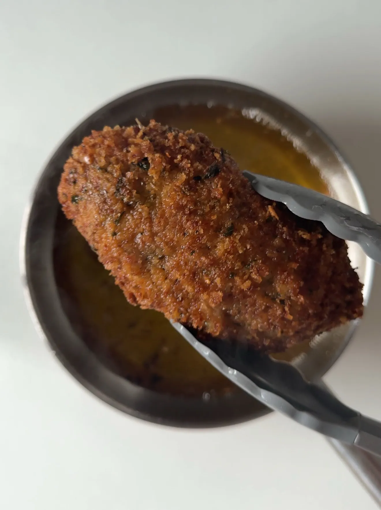 Lemon Garlic Parmesan Pasta with Crispy Chicken