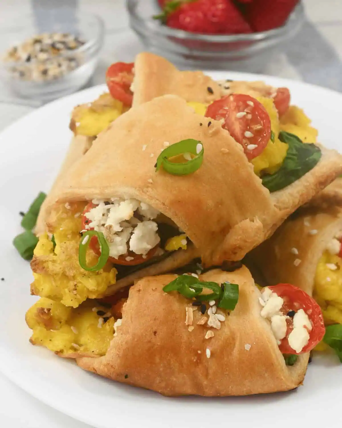 Breakfast Croissant Roll Ups