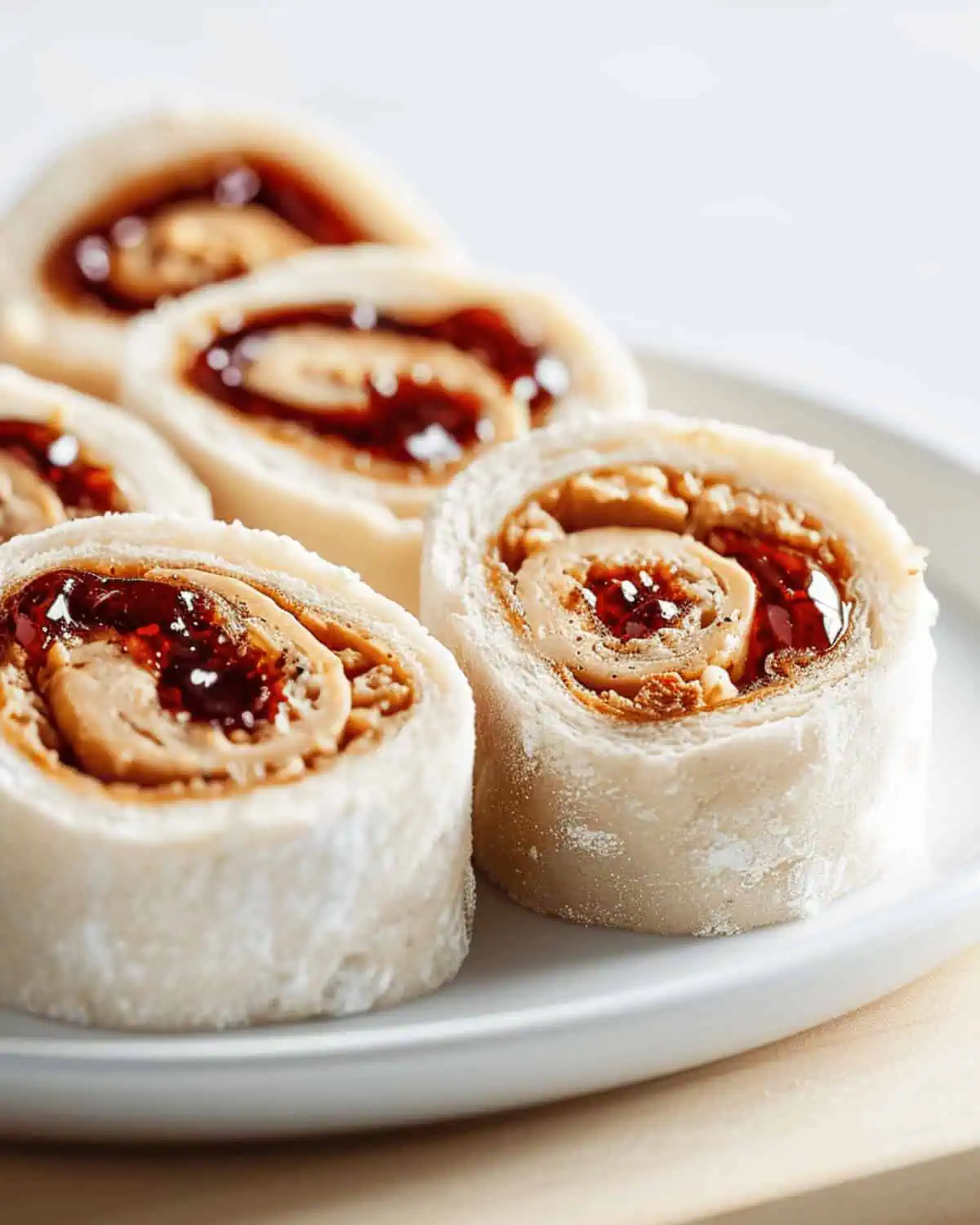 Peanut Butter and Jelly Pinwheel Sandwiches (PBJ Sushi)