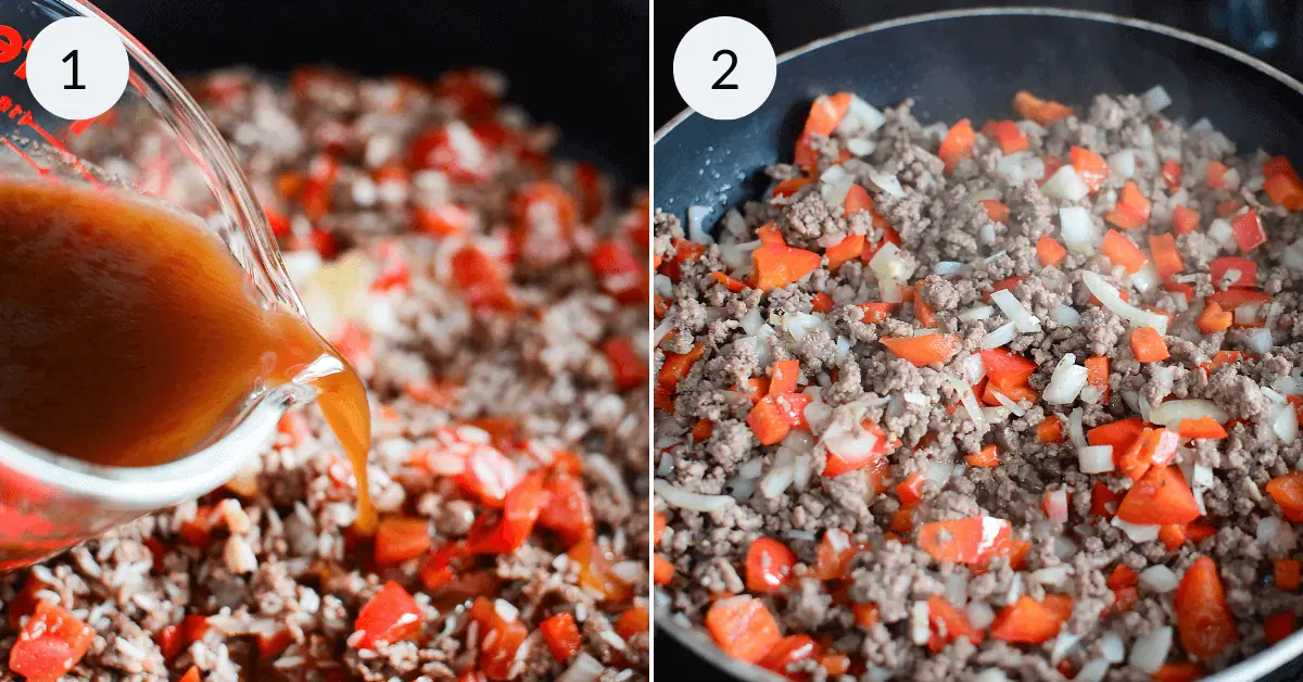 Skillet Ground Beef and Rice