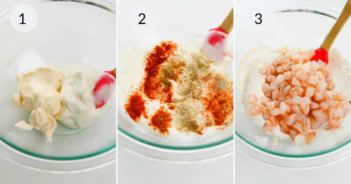 Taco Shrimp Salad Sandwich