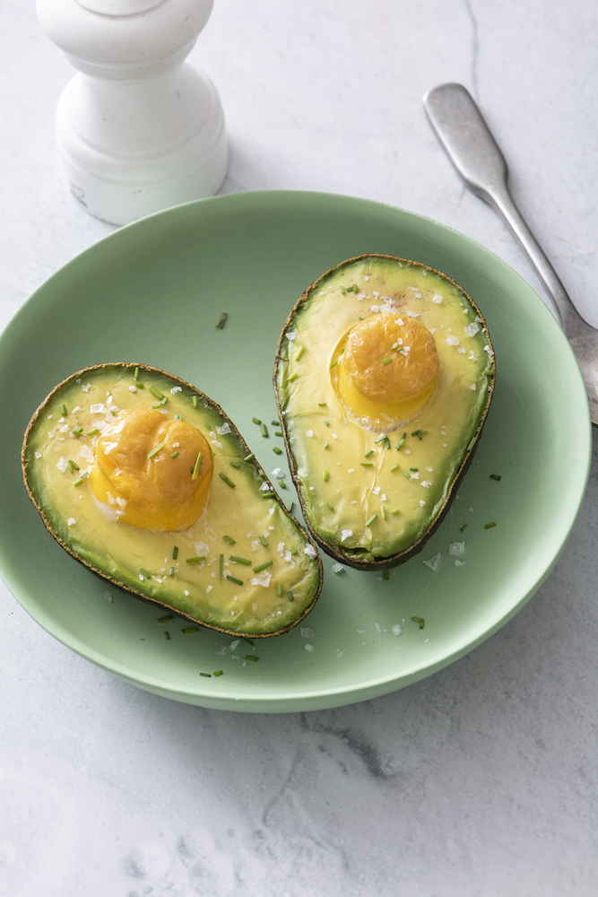 Baked Avocado Eggs