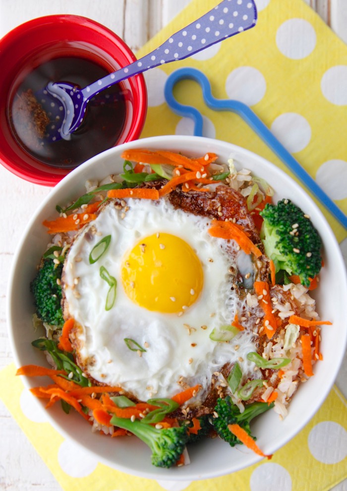 Asian Rice Bowl with Egg