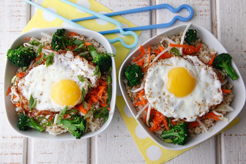 Asian Rice Bowl with Egg