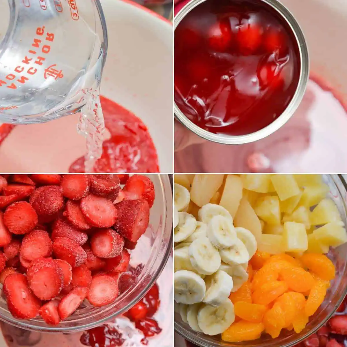 Cherry Jello Fruit Salad