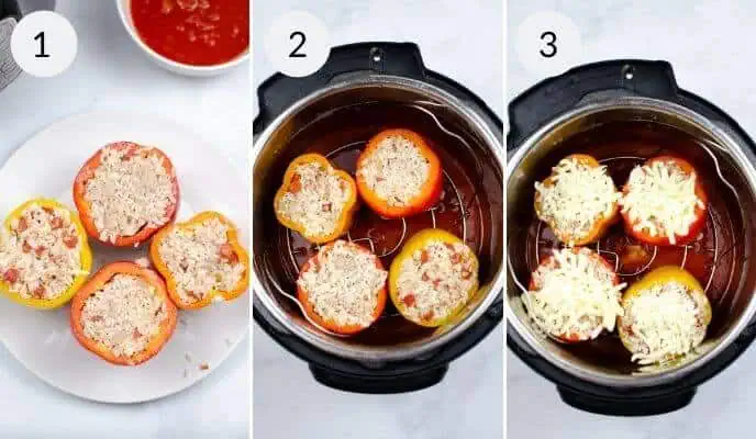 Instant Pot Stuffed Peppers