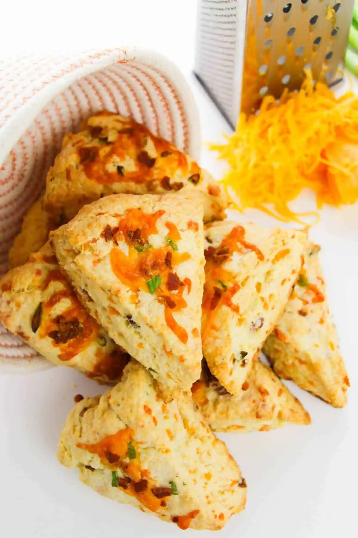 Cheddar Bacon Scones