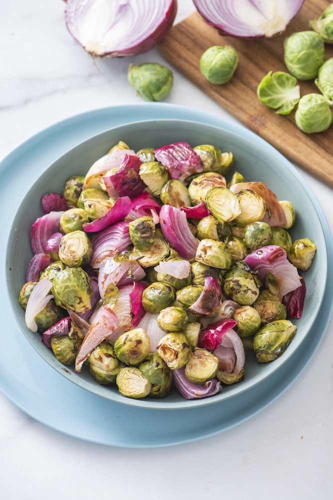 Roasted Balsamic Brussels Sprouts