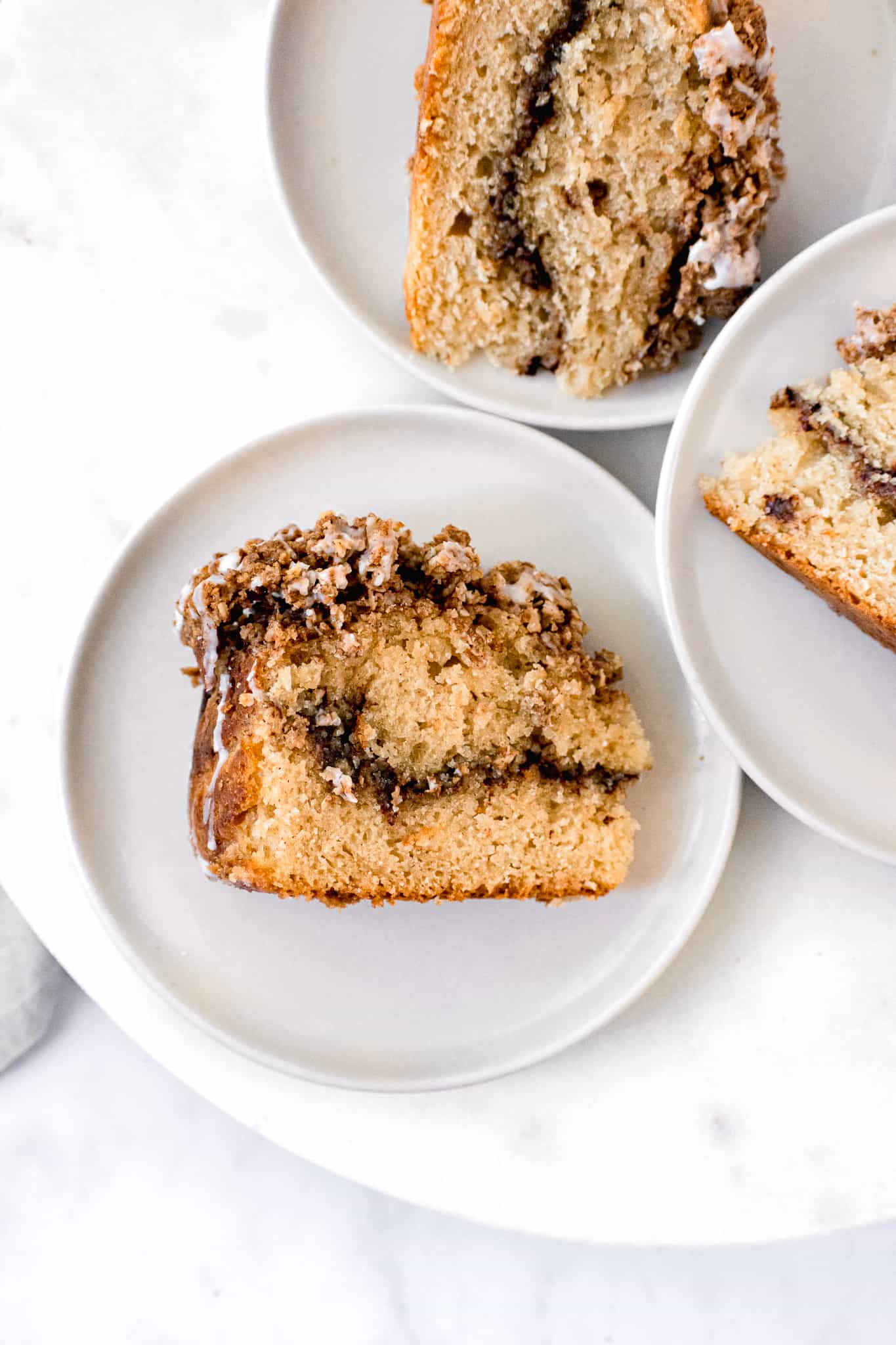 Glazed Chai Streusel Coffee Cake