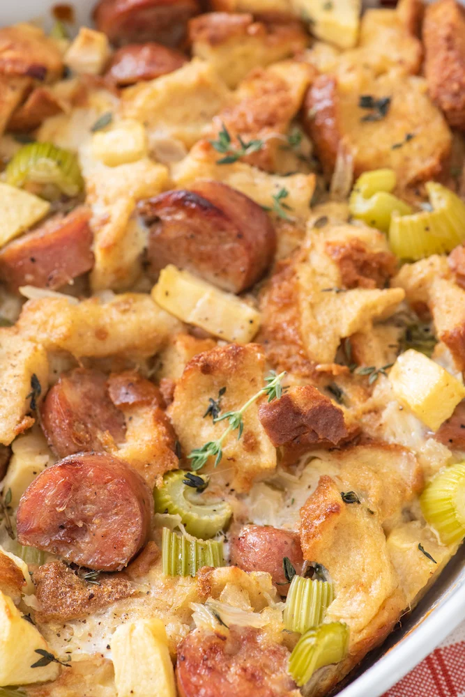 Kid’s Apple Sausage Stuffing