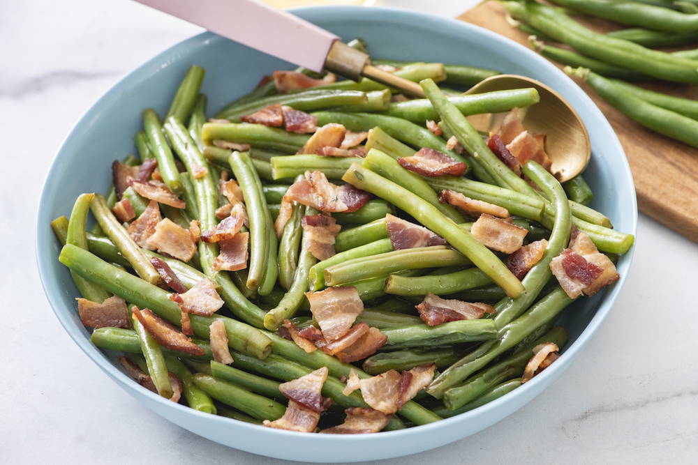 Green Bean and Bacon Saute