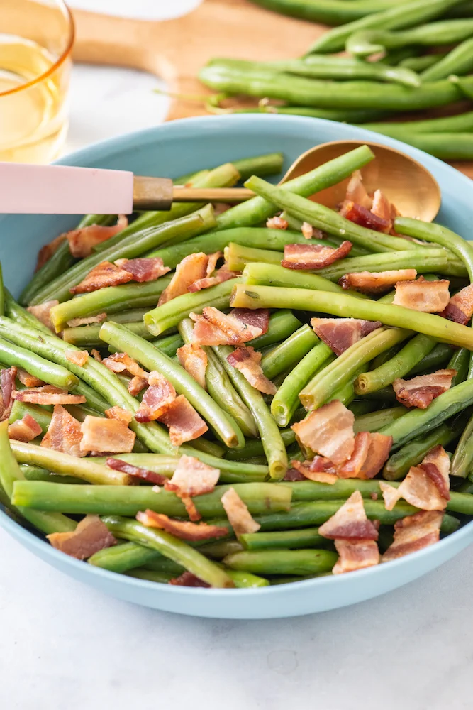 Green Bean and Bacon Saute