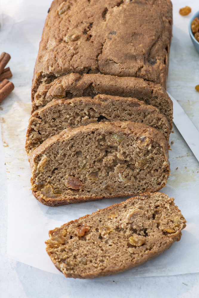 Cinnamon Raisin Quick Bread