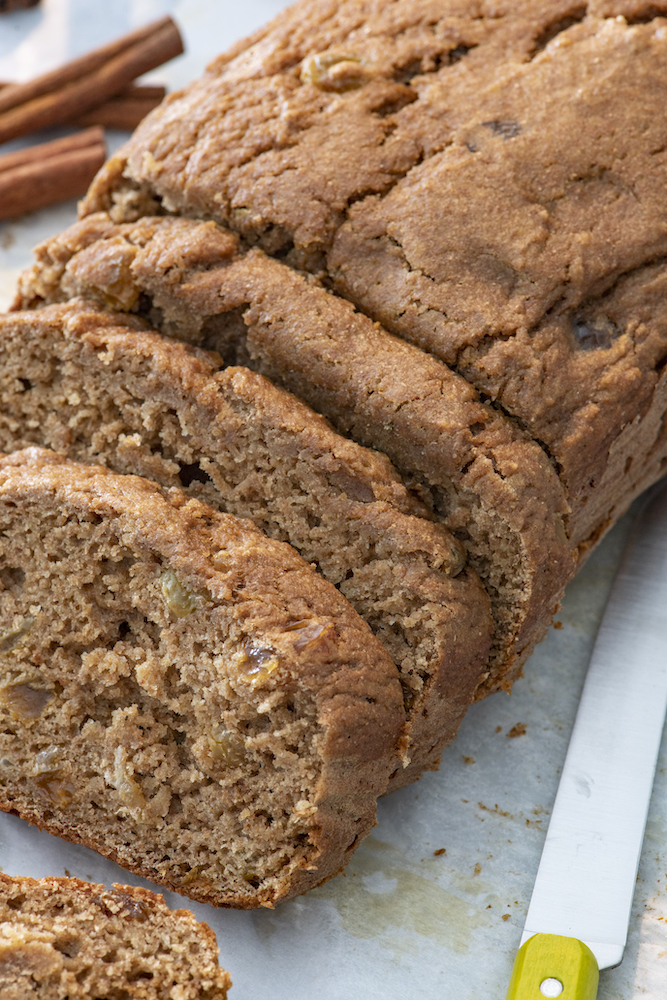 Cinnamon Raisin Quick Bread