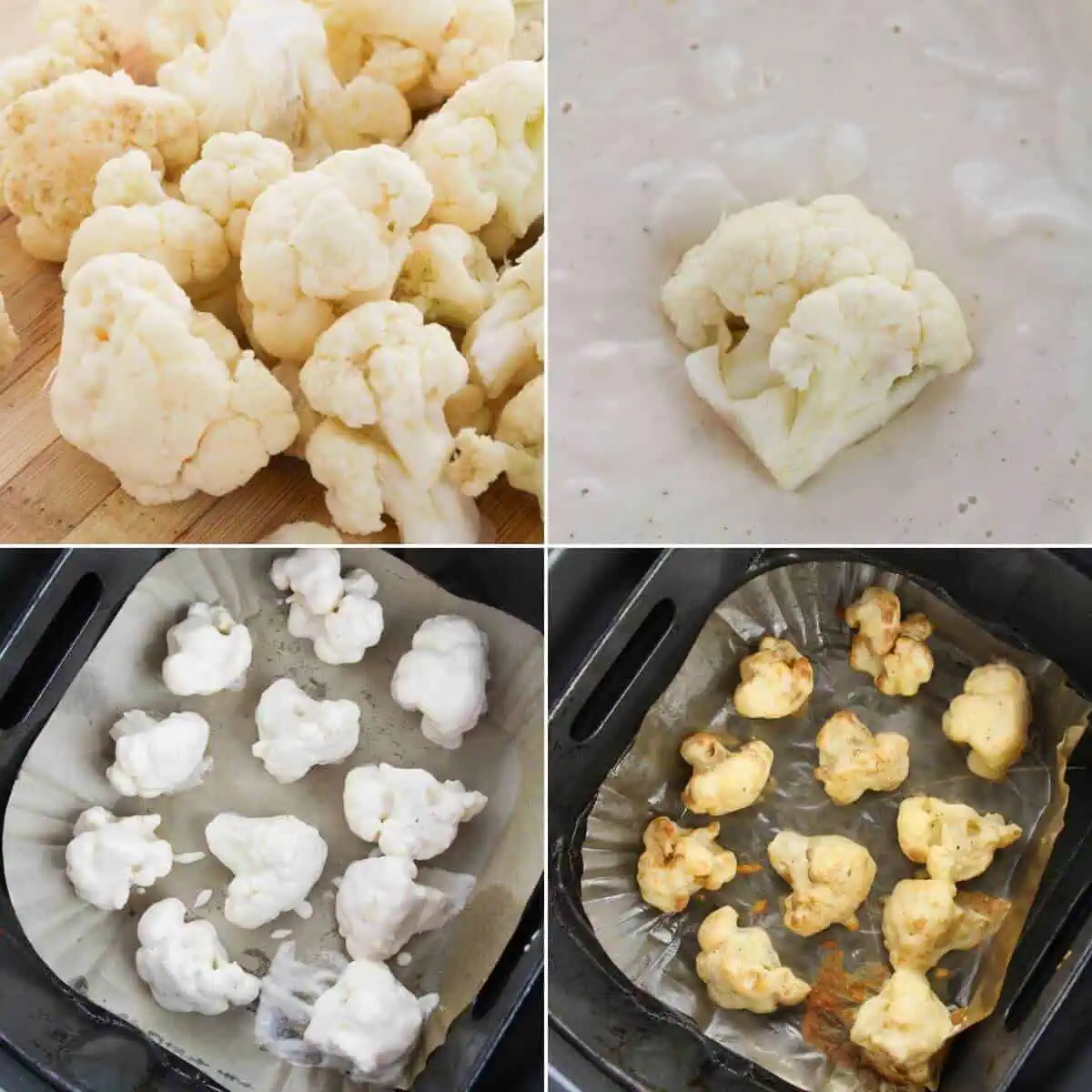 Air Fryer Cauliflower Wings