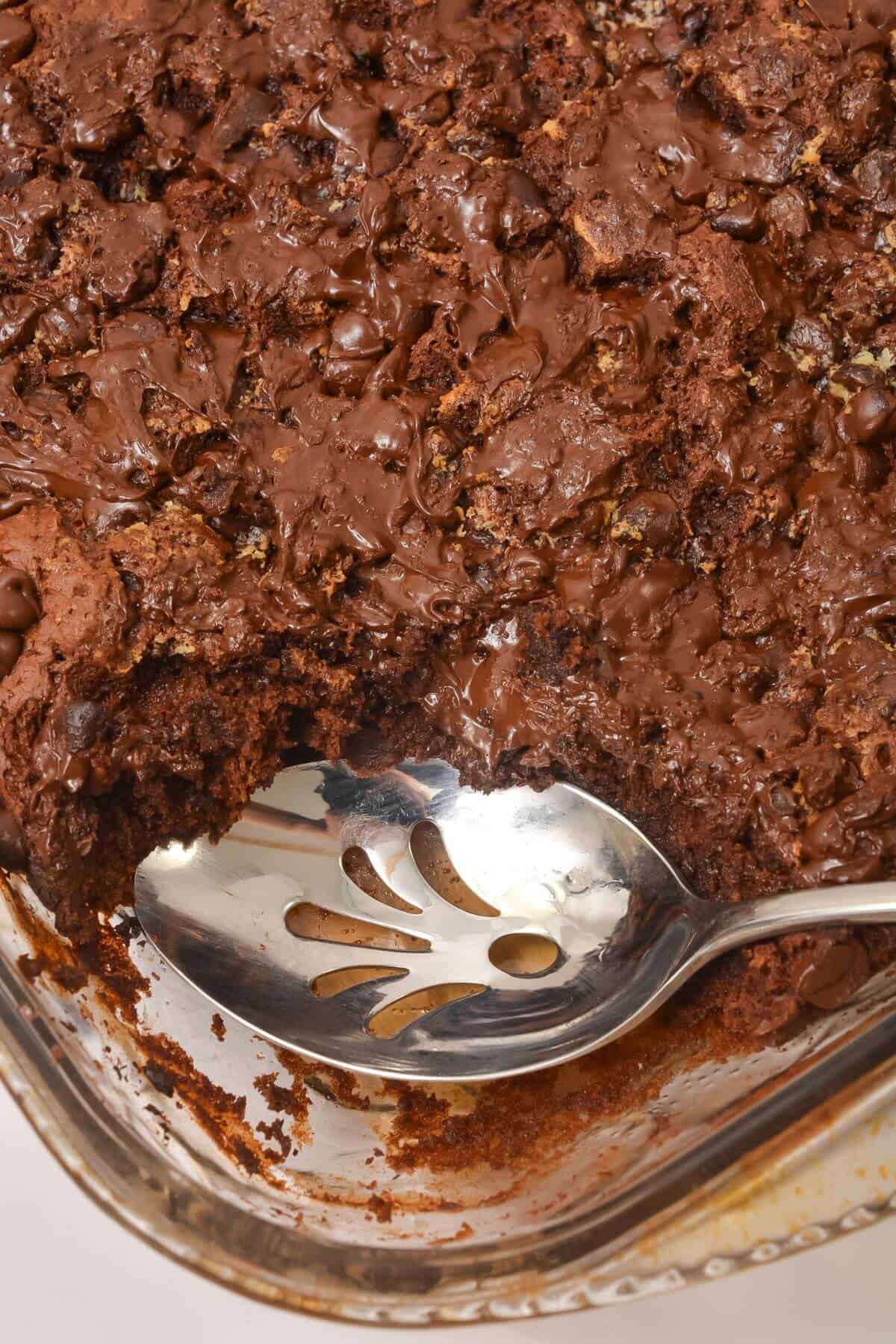 Chocolate Cake Dump Cake