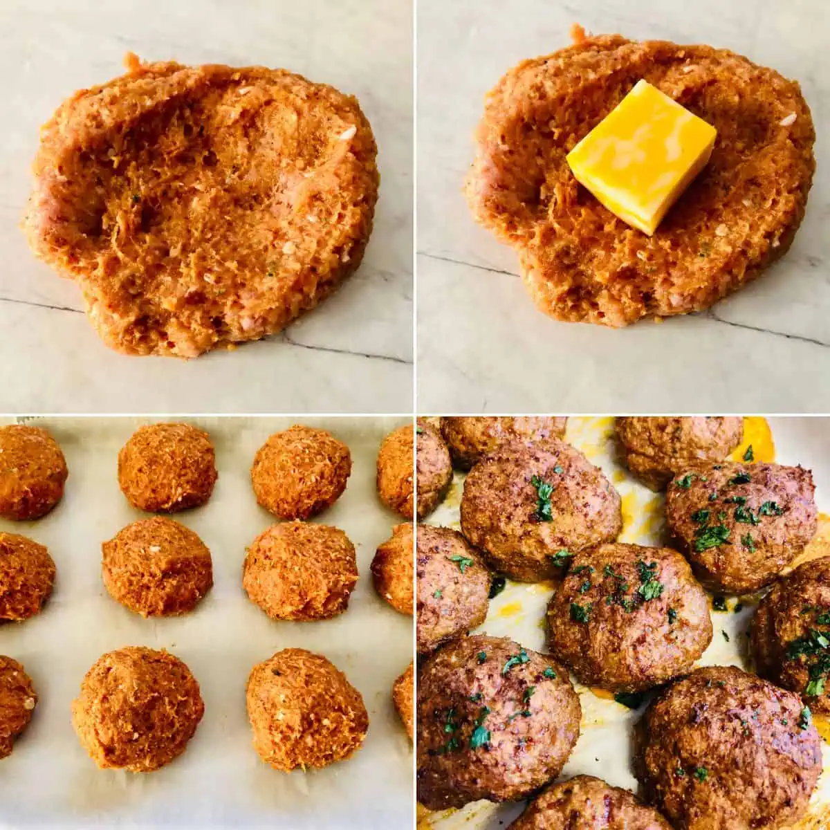 Taco Stuffed Meatballs