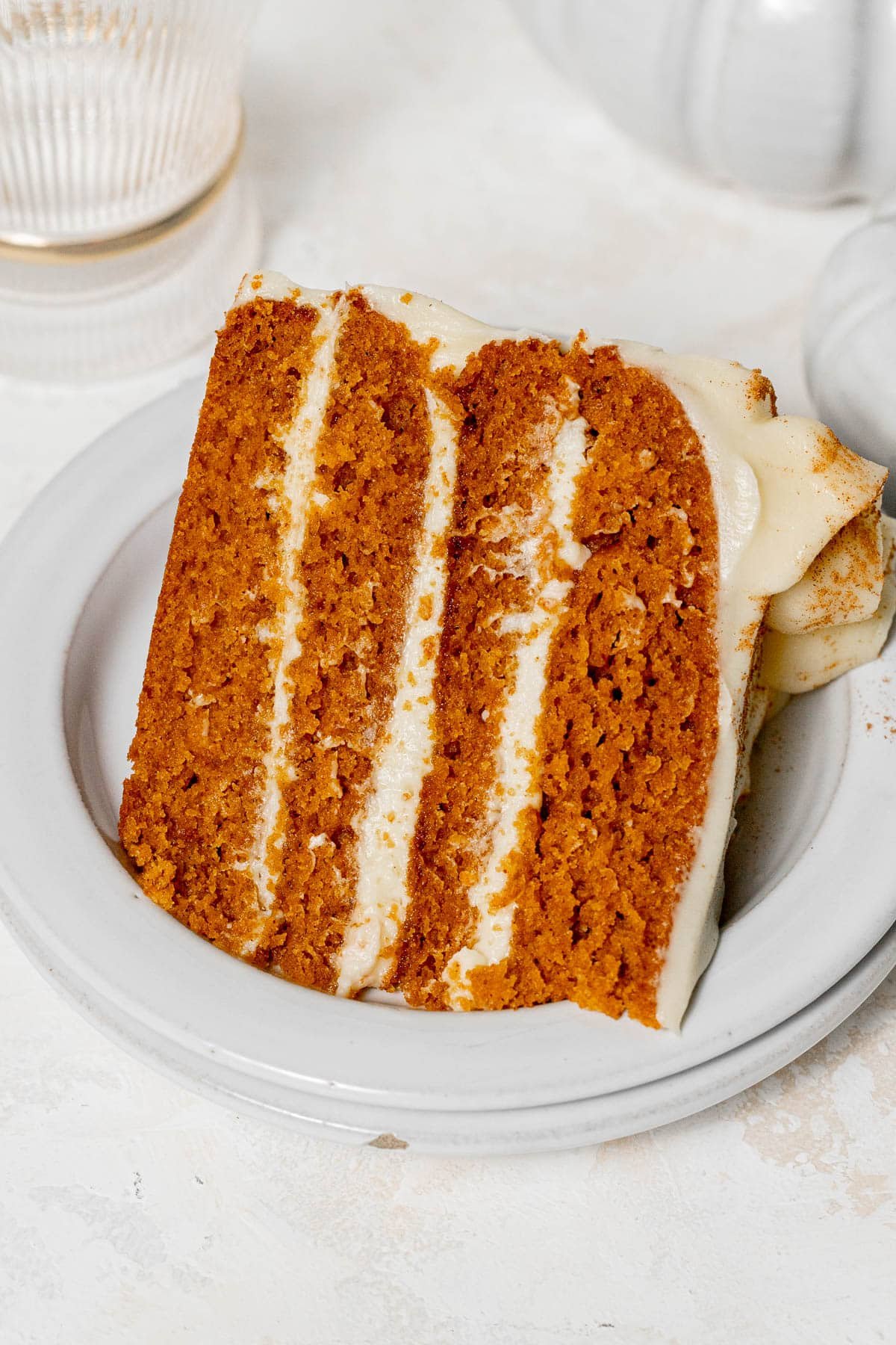 Pumpkin Cake with Cream Cheese Frosting
