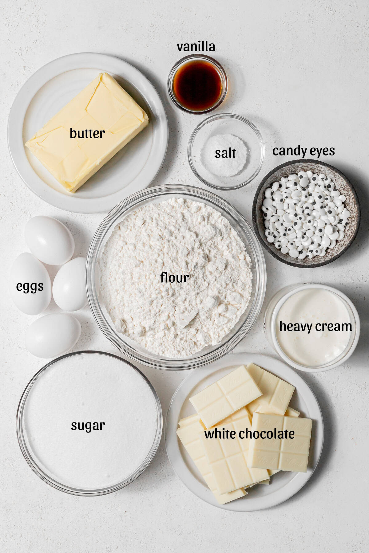 Mummy White Chocolate Brownies