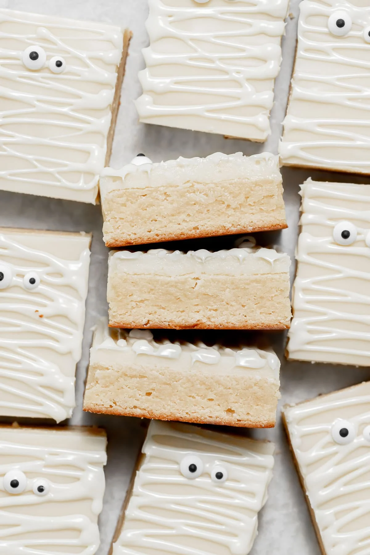 Mummy White Chocolate Brownies