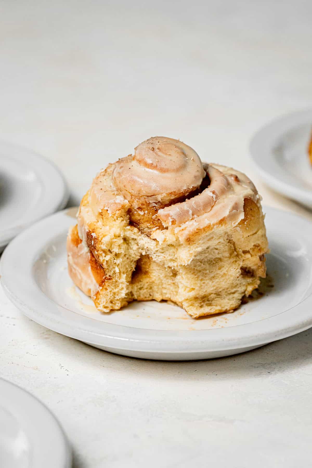 Eggnog Cinnamon Rolls
