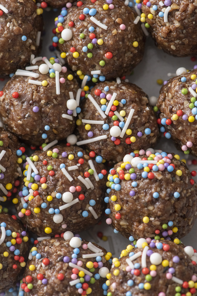 No Bake Cookie Dough Balls