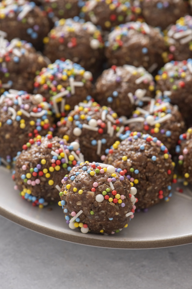 No Bake Cookie Dough Balls
