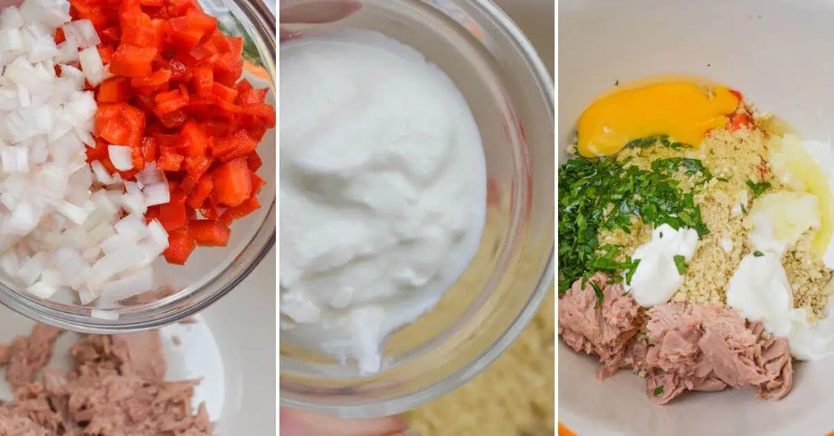 Tuna Cakes with Garlic Lemon Aioli