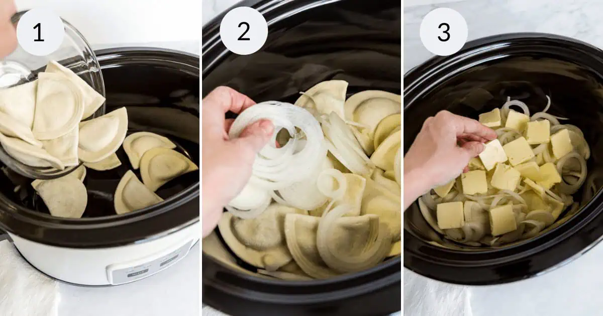 Crock Pot Pierogi Casserole