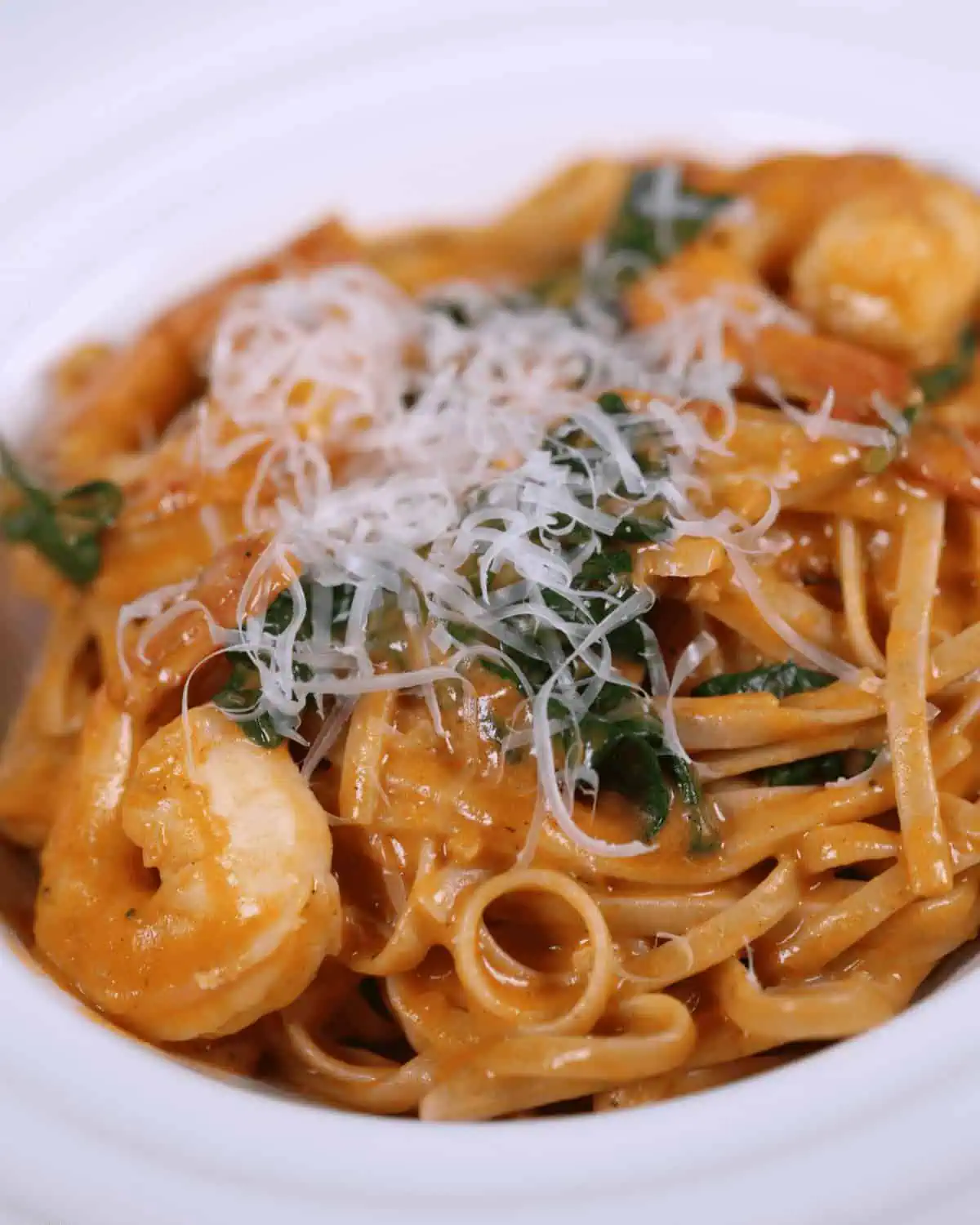 Creamy Tuscan Shrimp Pasta