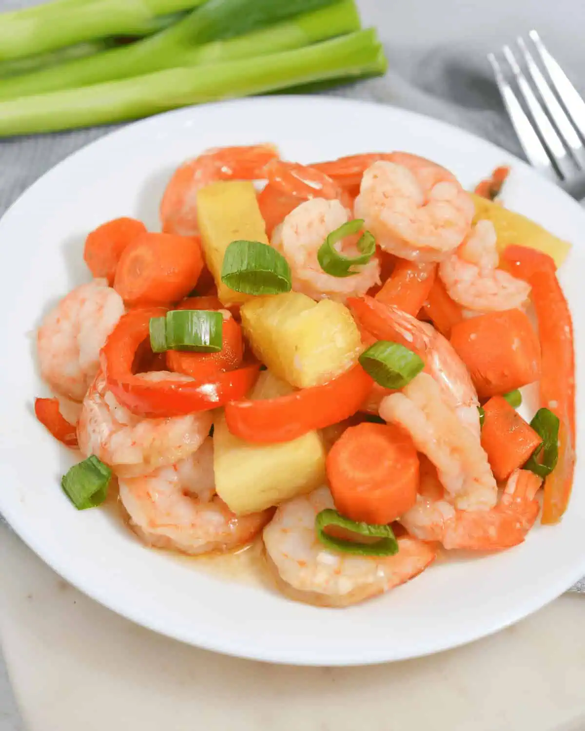 Sheet Pan Shrimp Teriyaki and Pineapple