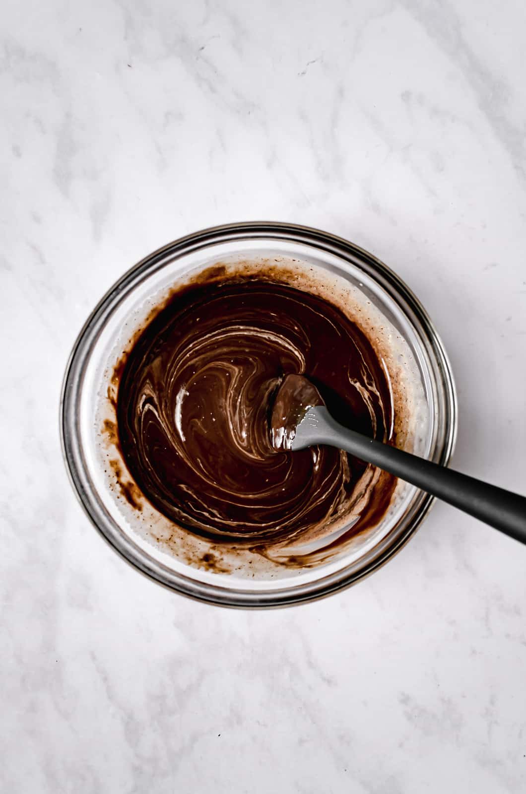 Roasted Banana Bundt Cake with Chocolate Glaze