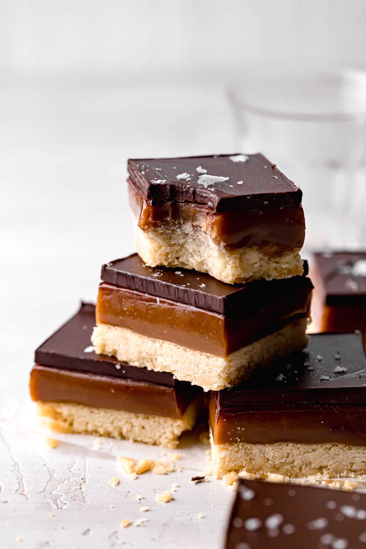 Tahini Caramel Millionaire's Shortbread