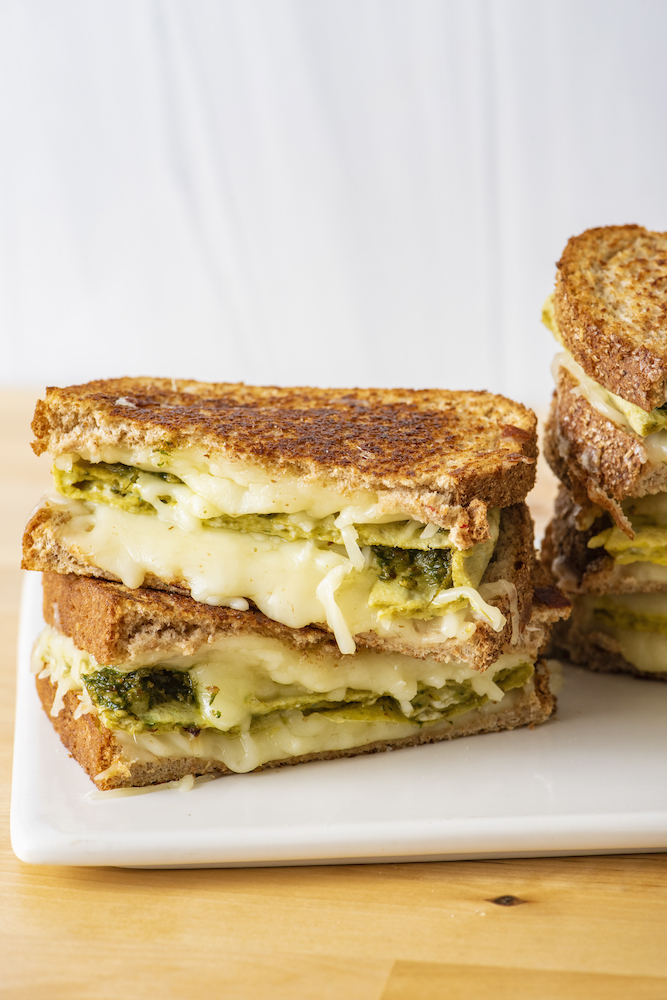 Egg Pesto Melt