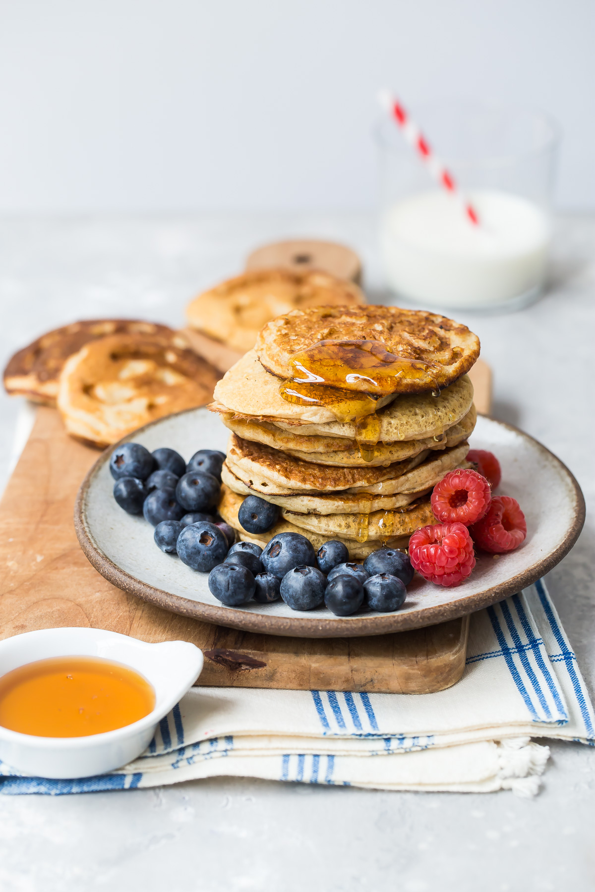 Quick Oatmeal Pancakes