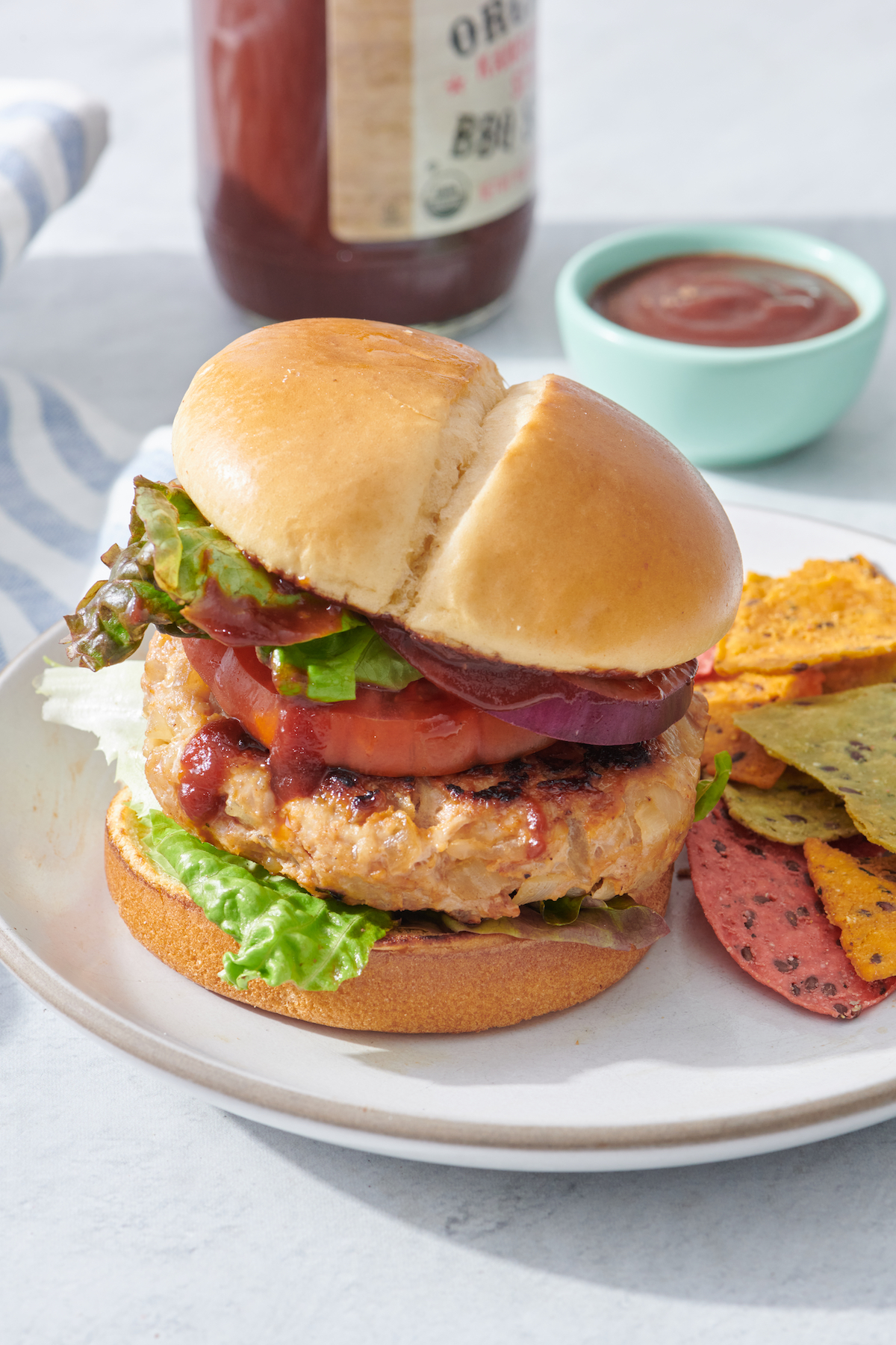 BBQ Chicken Burgers