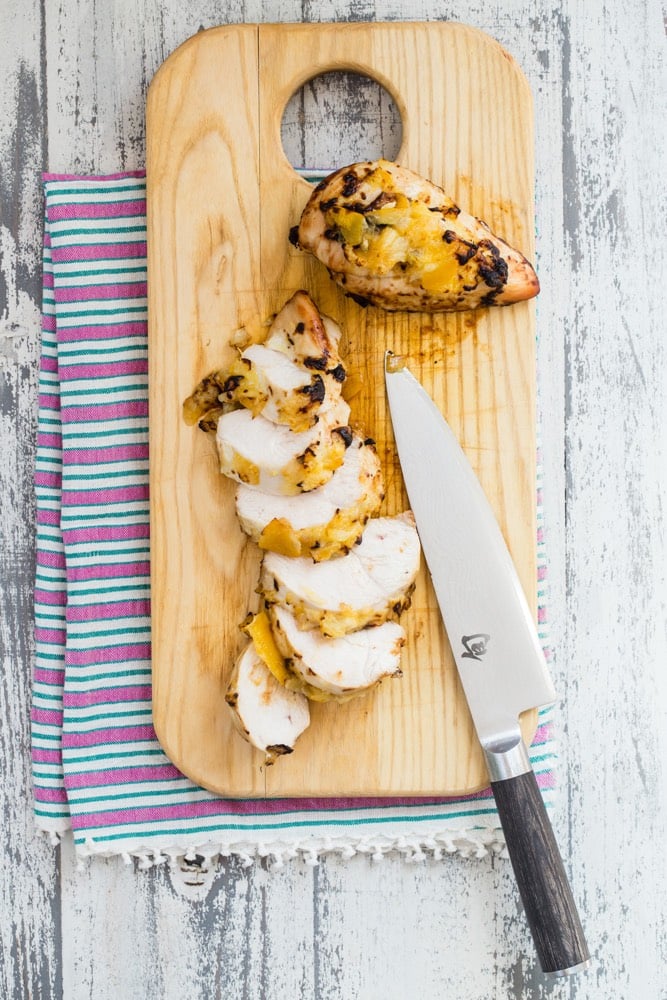 Air Fryer Preserved Lemon Chicken