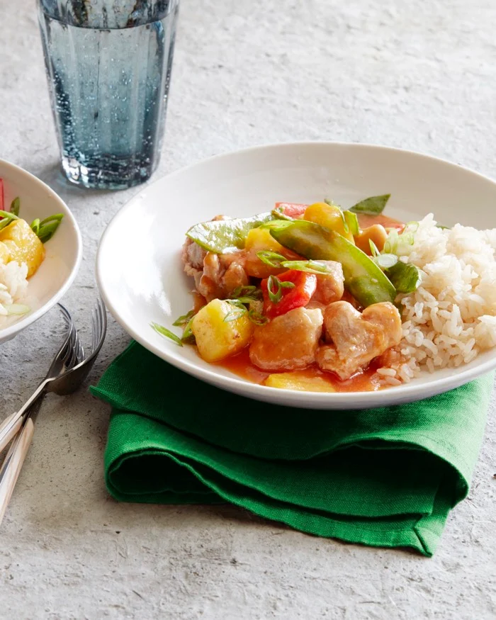 Sweet and Sour Pineapple Chicken
