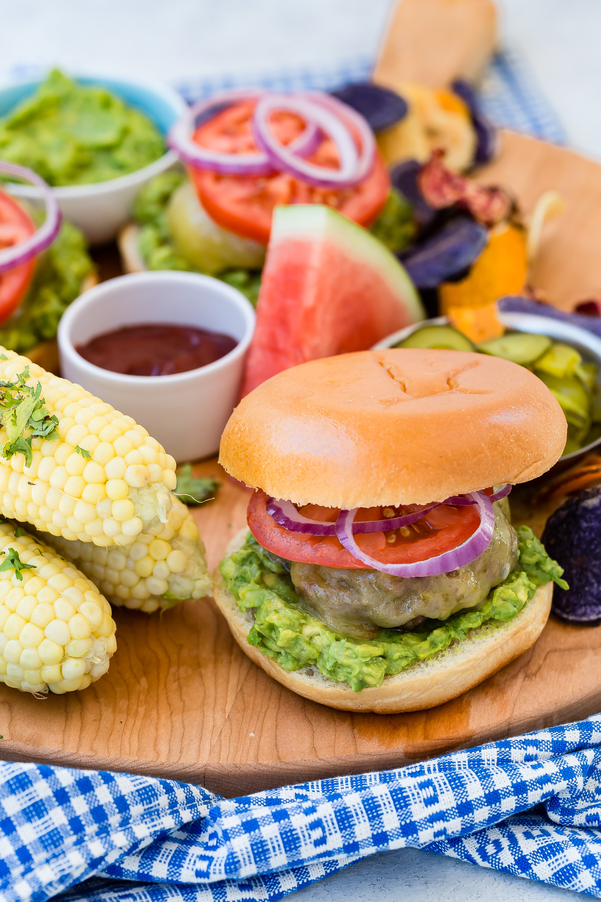 Guacamole Cheeseburger