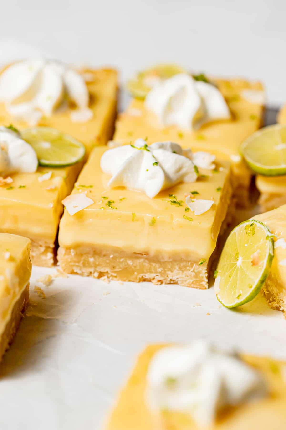 Coconut Key Lime Bars
