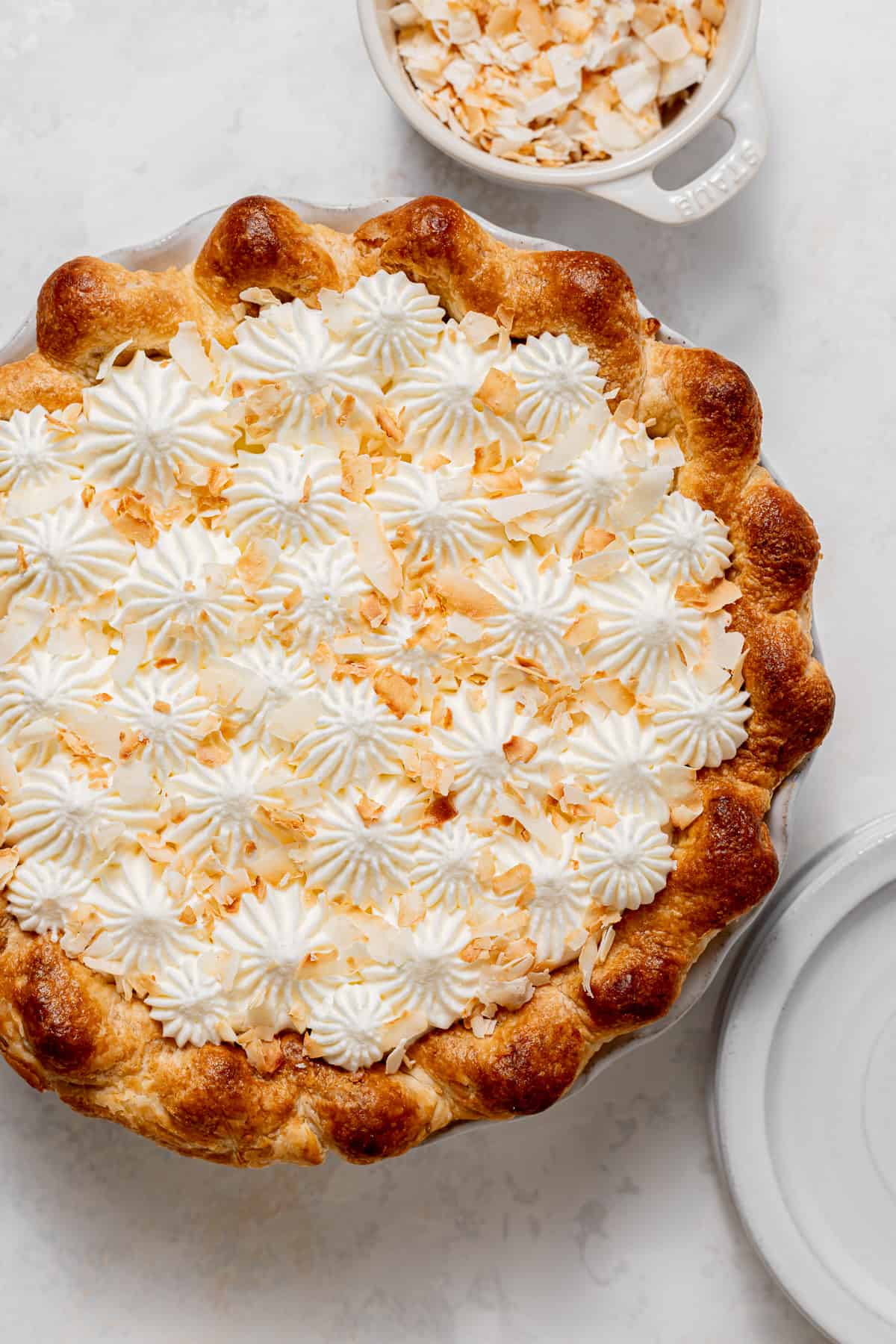 Deep Dish Coconut Cream Pie