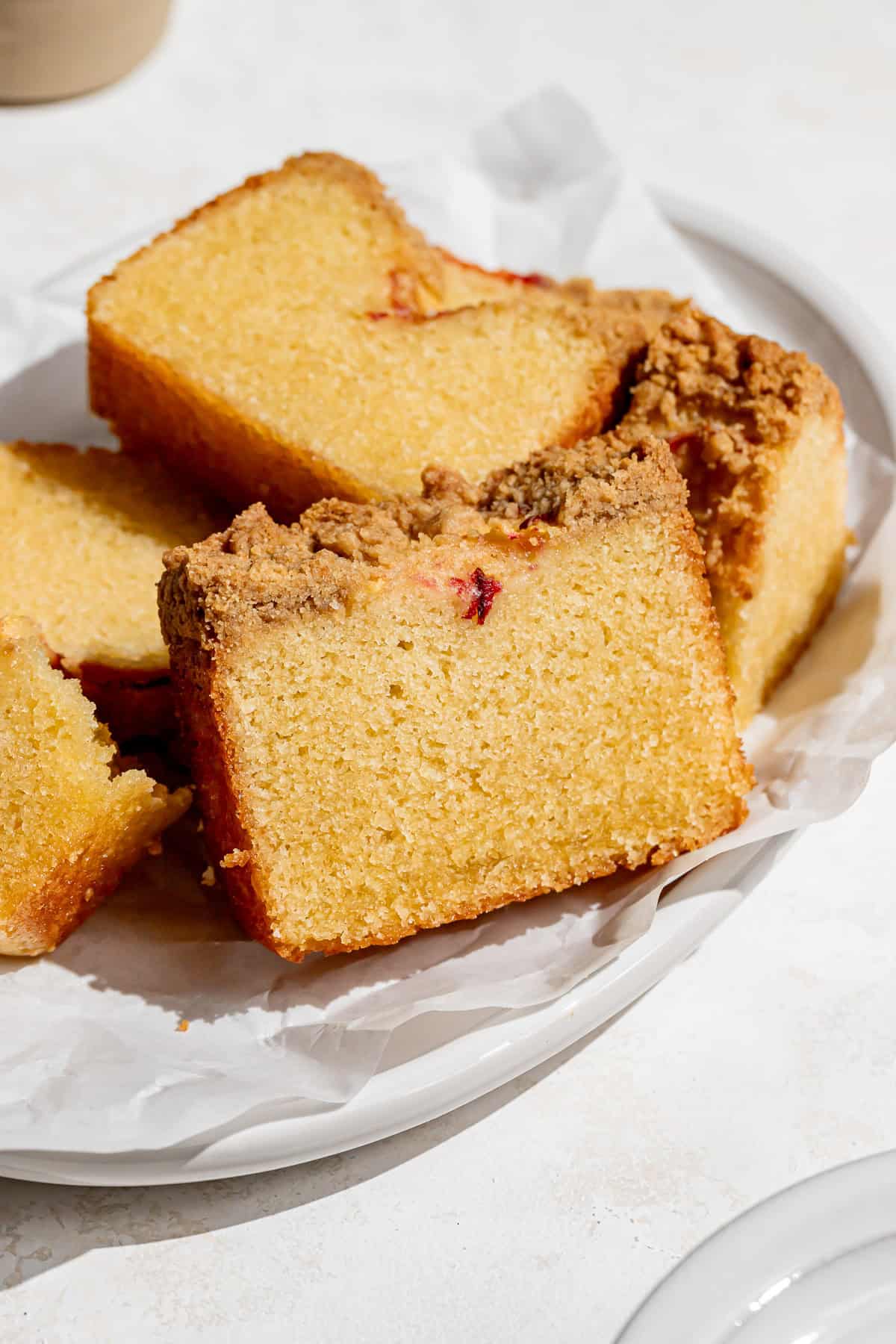 Peach Cobbler Pound Cake