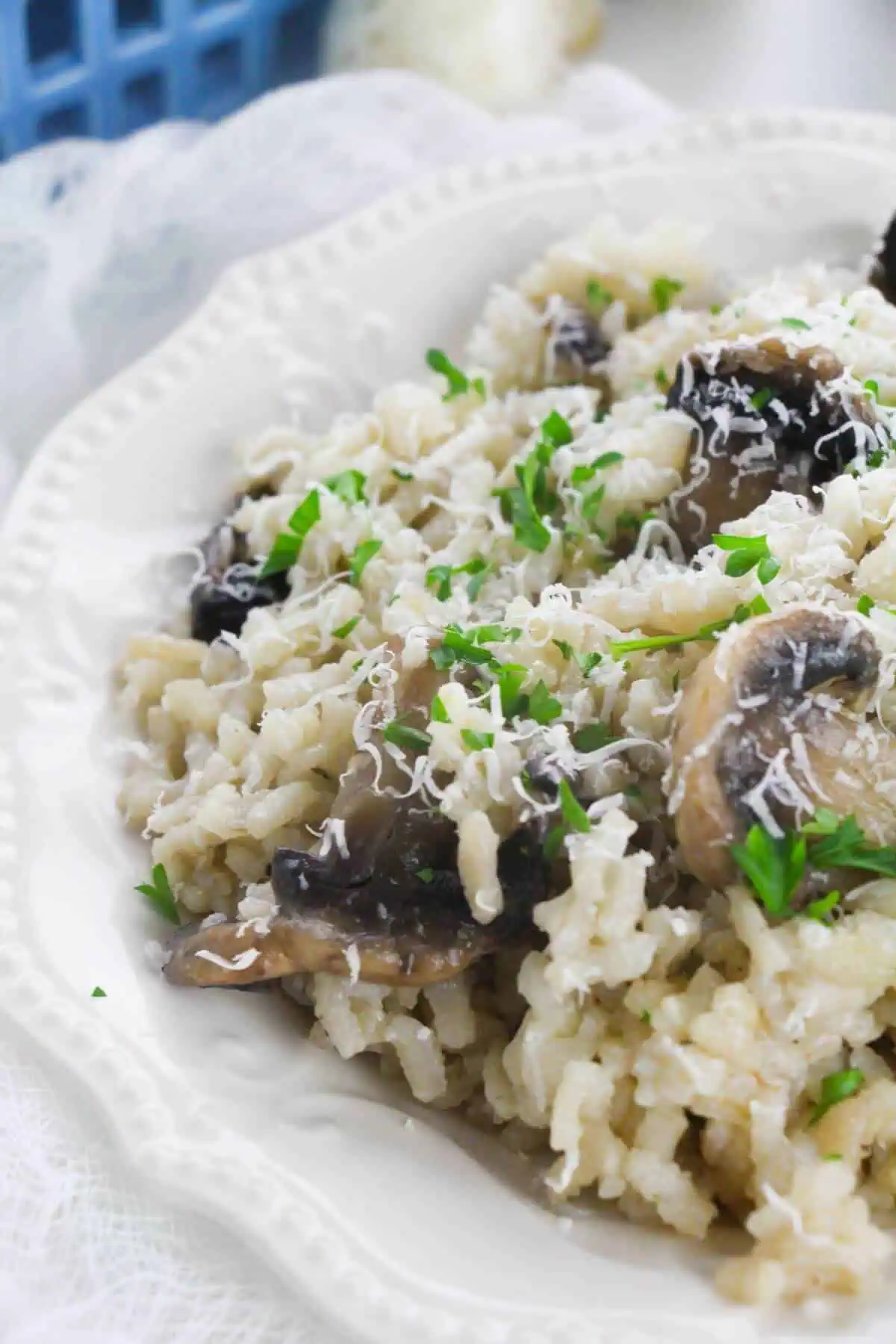 Creamy Mushroom Risotto